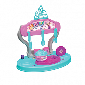 Кухня настольная - Принцесса и Единорог, 15 предметов (Terides, Т3-126)